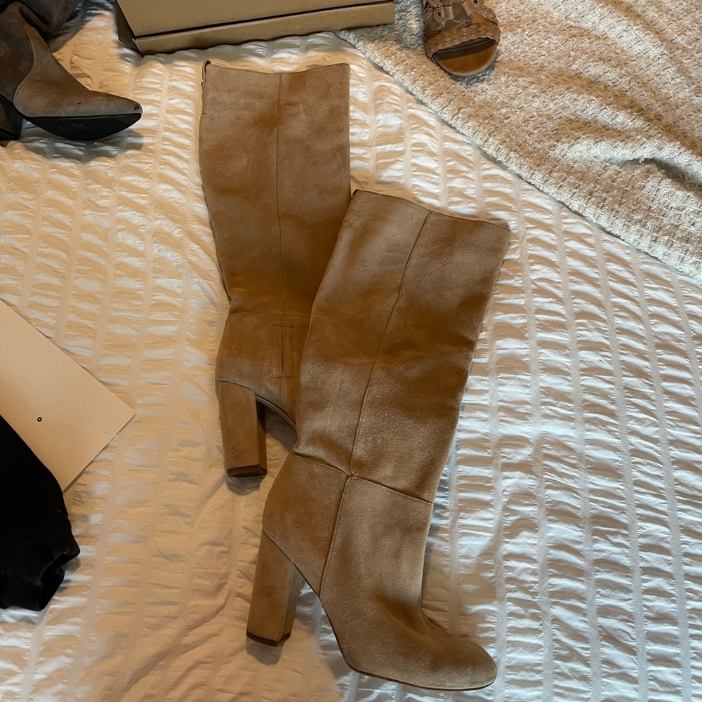 Sam Edelman knee high suede boot